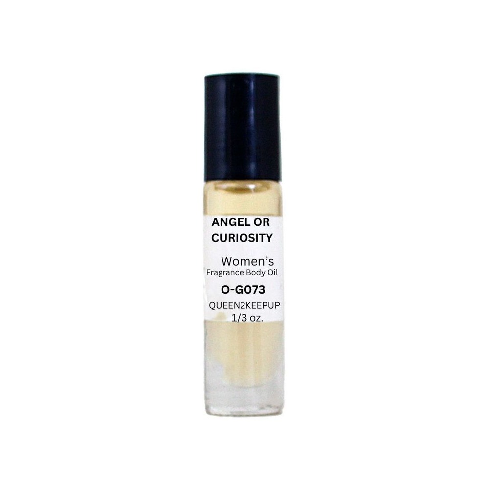Angel or Curiosity (Women) Body Oil 10 ml Fragrance All Natural 1/3 oz Roll-On